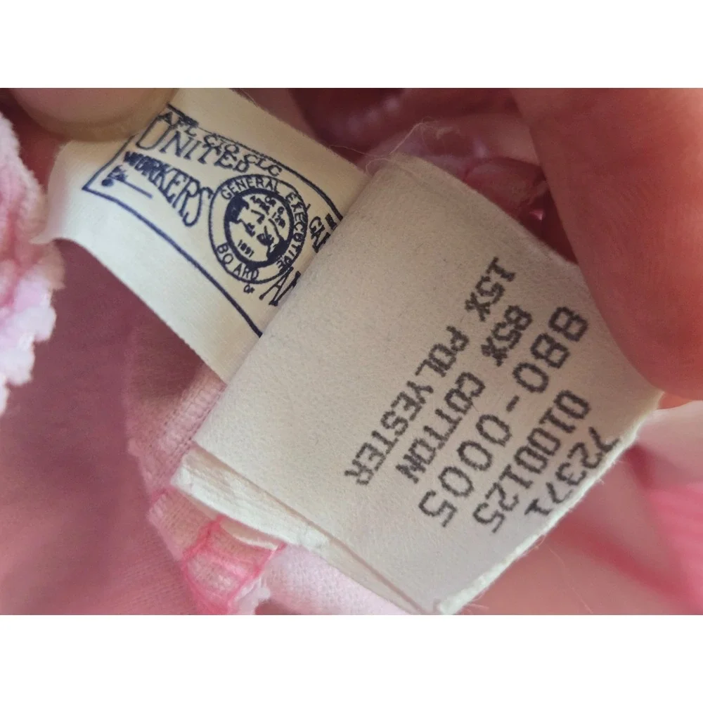 Vintage OshKosh B'gosh Pink Corduroy Overalls Toddler 24 Months Made in USA